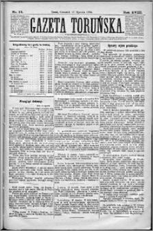 Gazeta Toruńska 1884, R. 18 nr 14