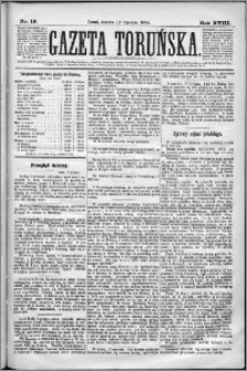 Gazeta Toruńska 1884, R. 18 nr 16