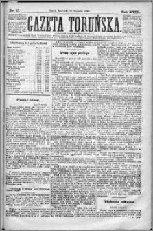 Gazeta Toruńska 1884, R. 18 nr 17