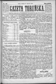 Gazeta Toruńska 1884, R. 18 nr 23