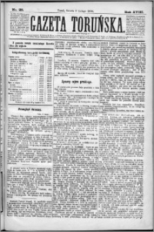 Gazeta Toruńska 1884, R. 18 nr 28