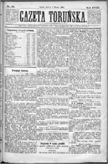 Gazeta Toruńska 1884, R. 18 nr 57