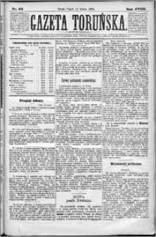 Gazeta Toruńska 1884, R. 18 nr 62