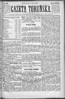 Gazeta Toruńska 1884, R. 18 nr 63