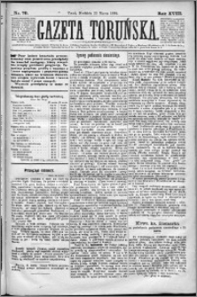 Gazeta Toruńska 1884, R. 18 nr 70