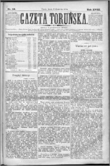 Gazeta Toruńska 1884, R. 18 nr 83