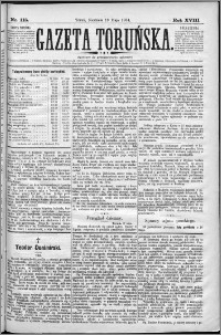 Gazeta Toruńska 1884, R. 18 nr 115