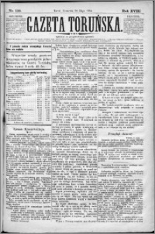Gazeta Toruńska 1884, R. 18 nr 118