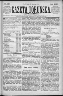 Gazeta Toruńska 1884, R. 18 nr 140