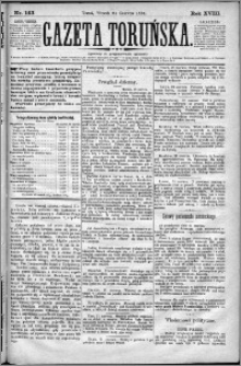 Gazeta Toruńska 1884, R. 18 nr 143
