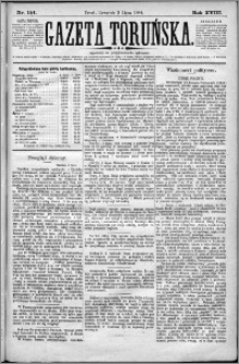 Gazeta Toruńska 1884, R. 18 nr 151