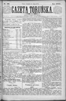 Gazeta Toruńska 1884, R. 18 nr 169