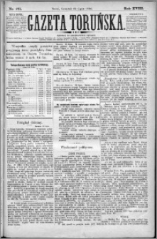 Gazeta Toruńska 1884, R. 18 nr 175