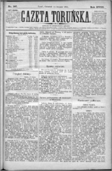 Gazeta Toruńska 1884, R. 18 nr 187