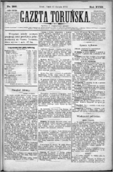 Gazeta Toruńska 1884, R. 18 nr 200