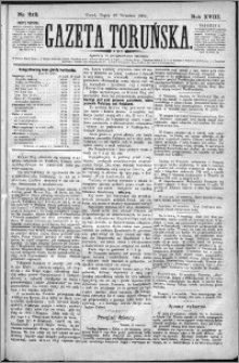 Gazeta Toruńska 1884, R. 18 nr 212