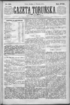 Gazeta Toruńska 1884, R. 18 nr 214