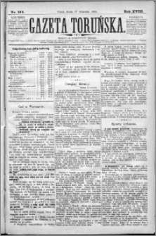 Gazeta Toruńska 1884, R. 18 nr 216