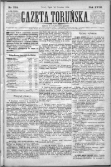 Gazeta Toruńska 1884, R. 18 nr 224