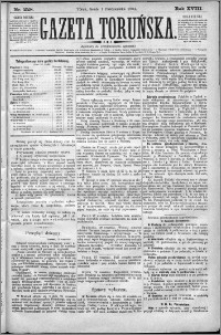 Gazeta Toruńska 1884, R. 18 nr 228