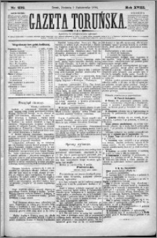Gazeta Toruńska 1884, R. 18 nr 232