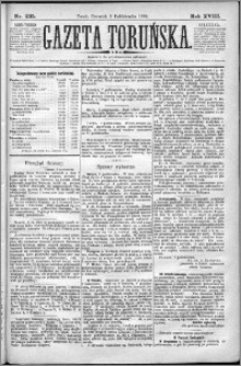 Gazeta Toruńska 1884, R. 18 nr 235