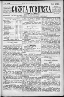 Gazeta Toruńska 1884, R. 18 nr 236