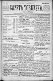 Gazeta Toruńska 1884, R. 18 nr 254