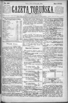 Gazeta Toruńska 1884, R. 18 nr 257