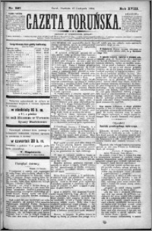 Gazeta Toruńska 1884, R. 18 nr 267