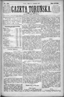 Gazeta Toruńska 1884, R. 18 nr 271