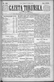 Gazeta Toruńska 1884, R. 18 nr 280