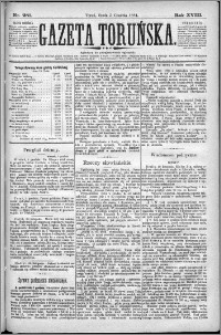 Gazeta Toruńska 1884, R. 18 nr 281