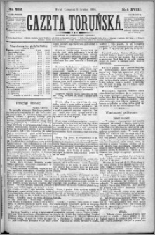 Gazeta Toruńska 1884, R. 18 nr 282