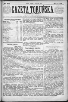 Gazeta Toruńska 1884, R. 18 nr 283