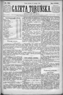 Gazeta Toruńska 1884, R. 18 nr 289