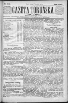 Gazeta Toruńska 1884, R. 18 nr 292