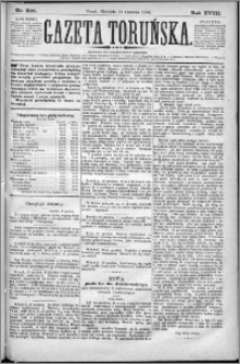 Gazeta Toruńska 1884, R. 18 nr 296