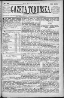 Gazeta Toruńska 1884, R. 18 nr 297