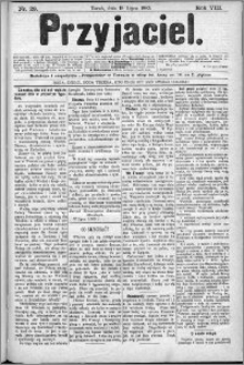 Przyjaciel : pismo dla ludu 1883 nr 29