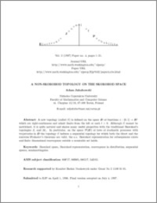 A non-Skorokhod topology on the Skorokhod space