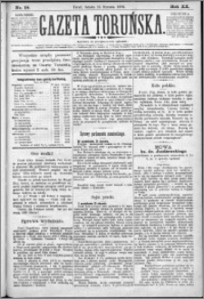 Gazeta Toruńska 1886, R. 20 nr 18