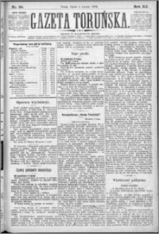 Gazeta Toruńska 1886, R. 20 nr 28