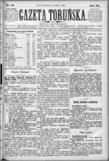 Gazeta Toruńska 1886, R. 20 nr 33