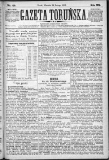 Gazeta Toruńska 1886, R. 20 nr 48
