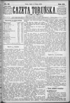 Gazeta Toruńska 1886, R. 20 nr 58
