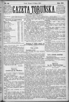 Gazeta Toruńska 1886, R. 20 nr 61