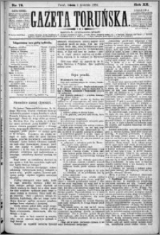 Gazeta Toruńska 1886, R. 20 nr 76