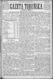 Gazeta Toruńska 1886, R. 20 nr 91