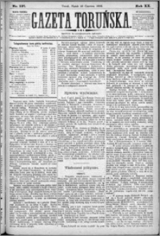 Gazeta Toruńska 1886, R. 20 nr 137